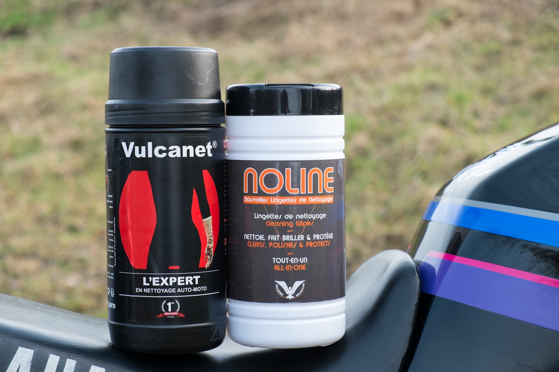 Vulcanet VS Noline : duel des lingettes, le test ! – Motard Adventure
