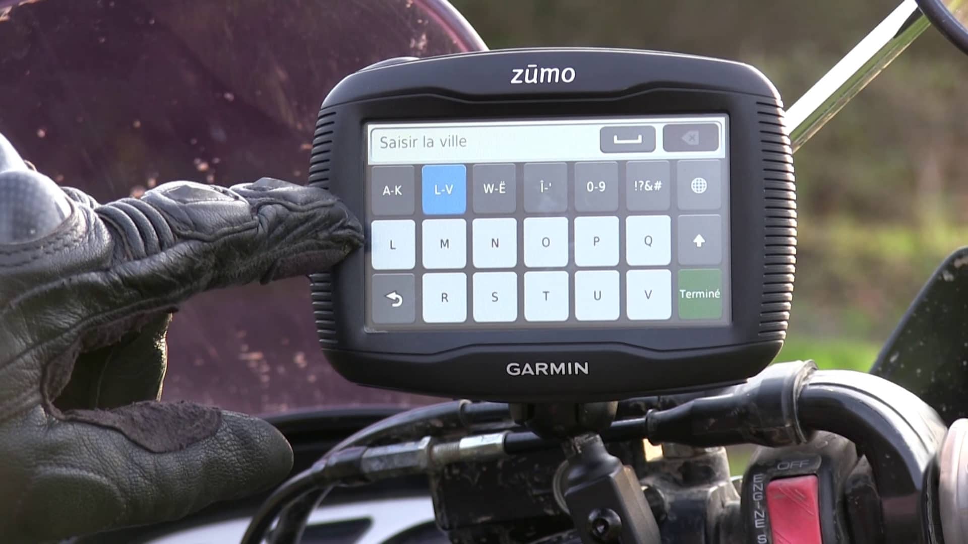 Garmin - GPS 2 roues (Moto & Scooter) ZUMO 340LM Europe 4,3' Carte