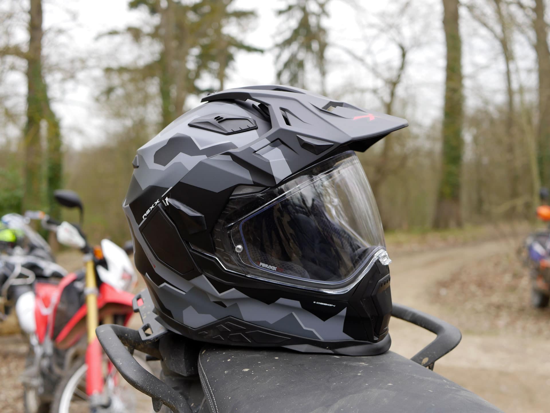 Fixation GoPro casque moto shoei raid 2 GT air - Équipement moto