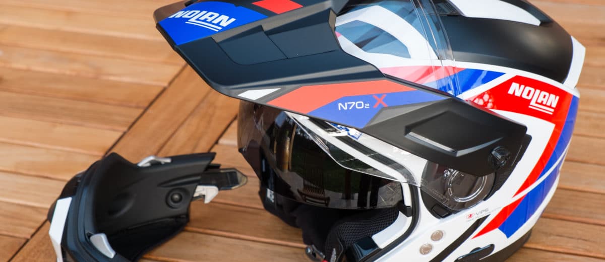 Test Du Casque Nolan N702 X Un Dual Sport Modulaire Bien équipé