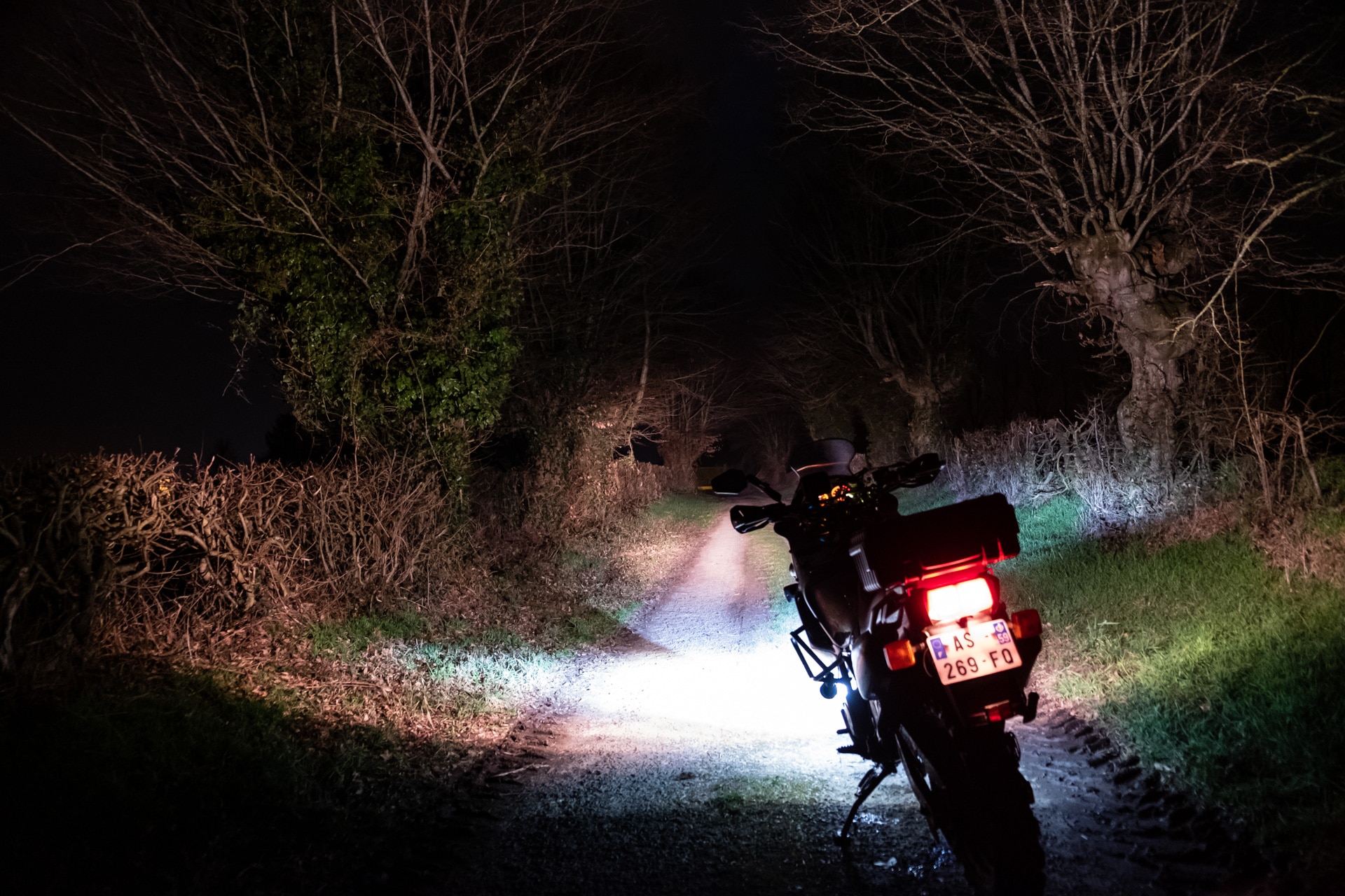 2 x LED feux Additionnels moto Phare antibrouillard + Moto Câblage