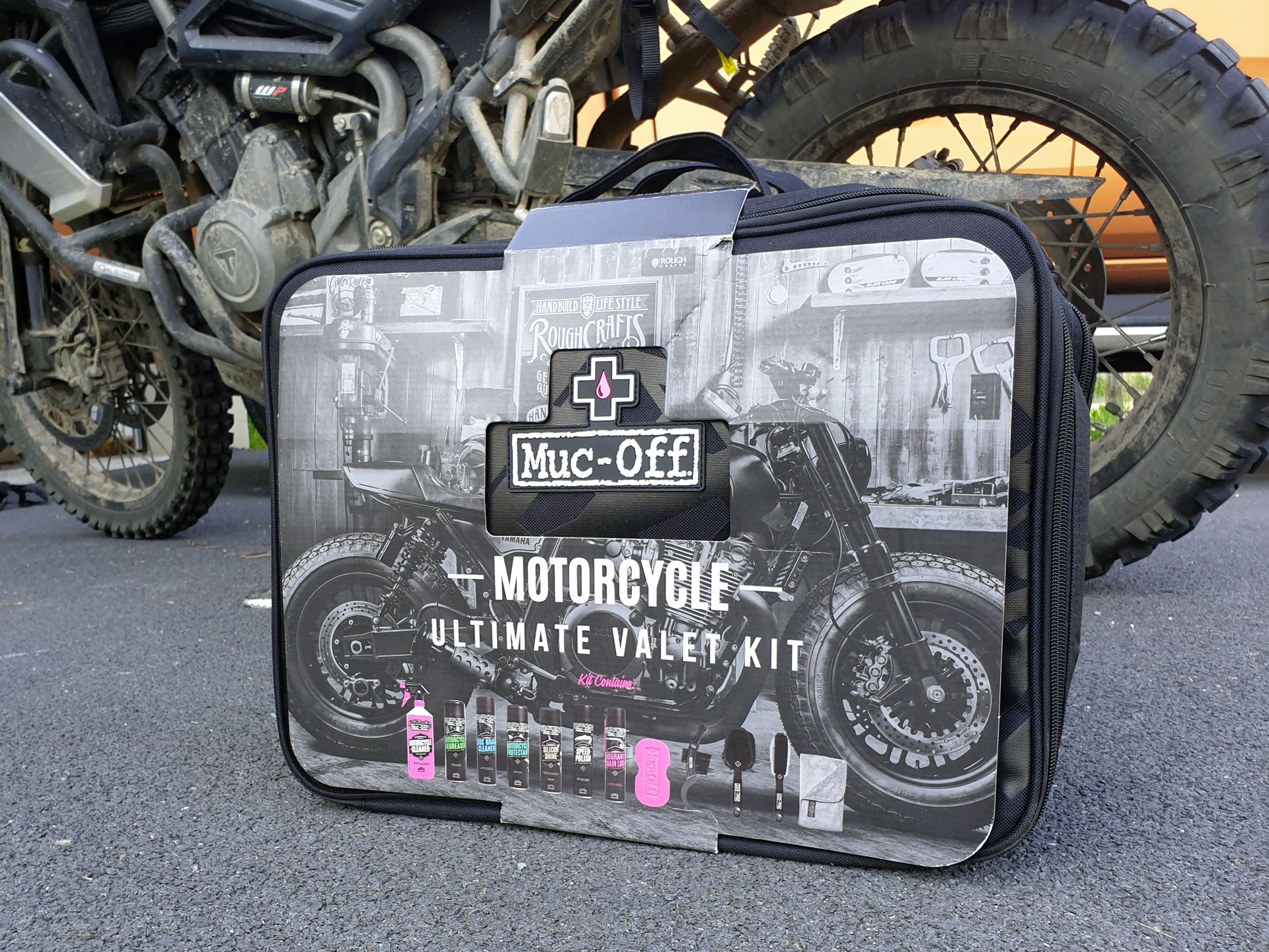 Kit de nettoyage complet pour motos Muc Off Moto Ultimate Kit
