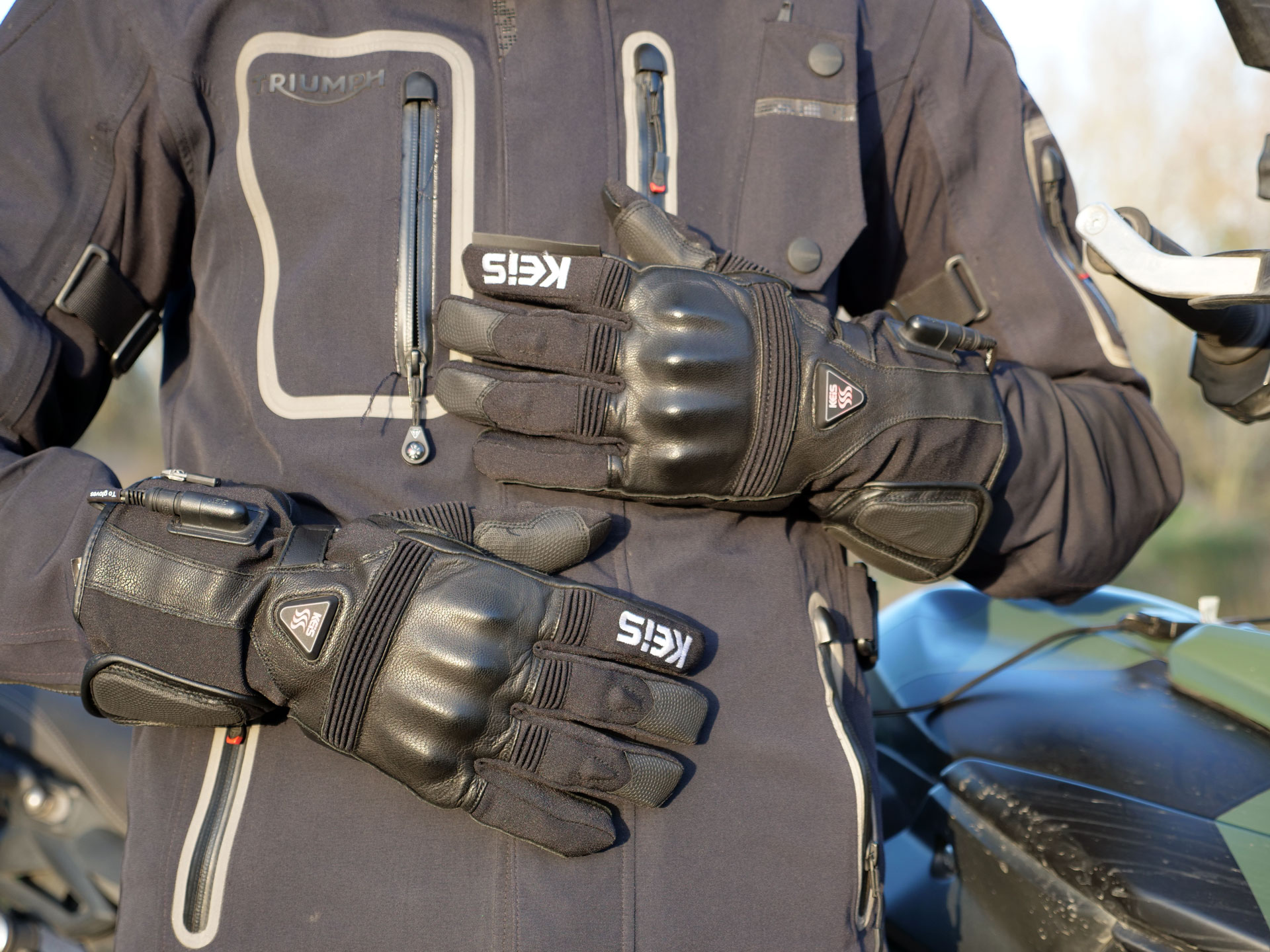 Test des gants hiver chauffants Keis G601 : ils font fi(l) du