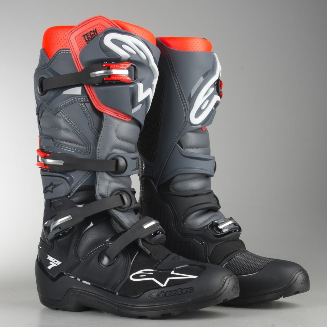 Bottes Alpinestars TECH 7 ENDURO Noir - Équipement Cross Sur La Bécanerie
