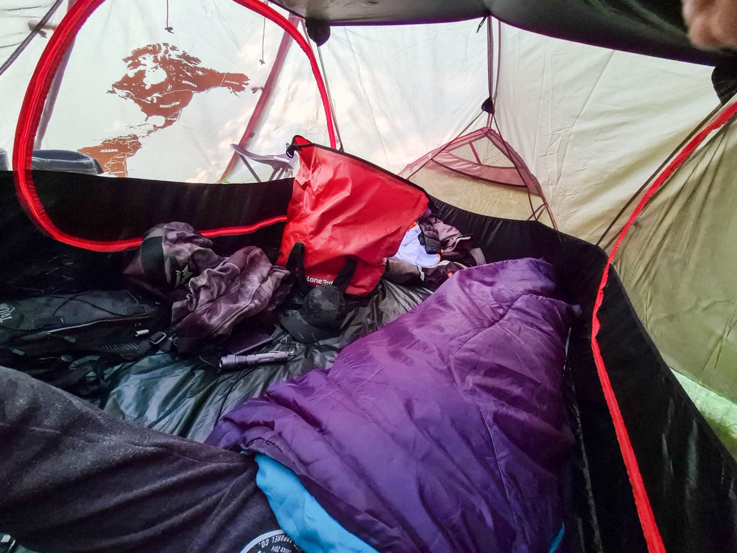 Test de la tente Lone Rider ADV Tent pensée pour